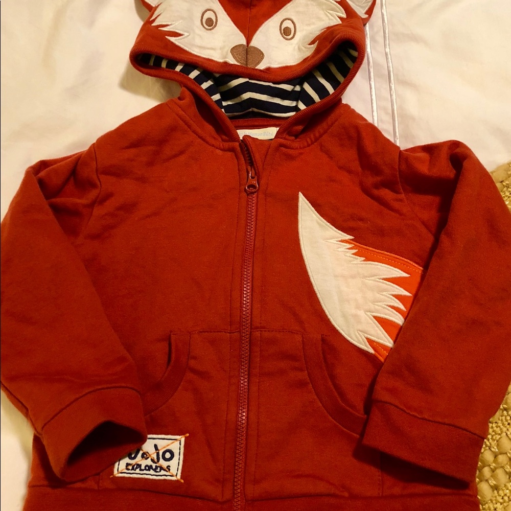 1 left! 🦊 jojo maman bebe Fox hoodie 🦊 - Picture 4 of 8